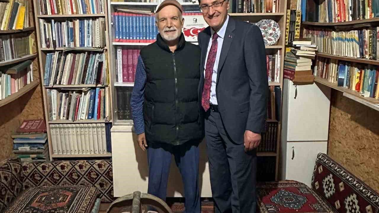 Başkan Kahveci’den Mehmet Yeşil’e ’Geçmiş olsun’ ziyareti