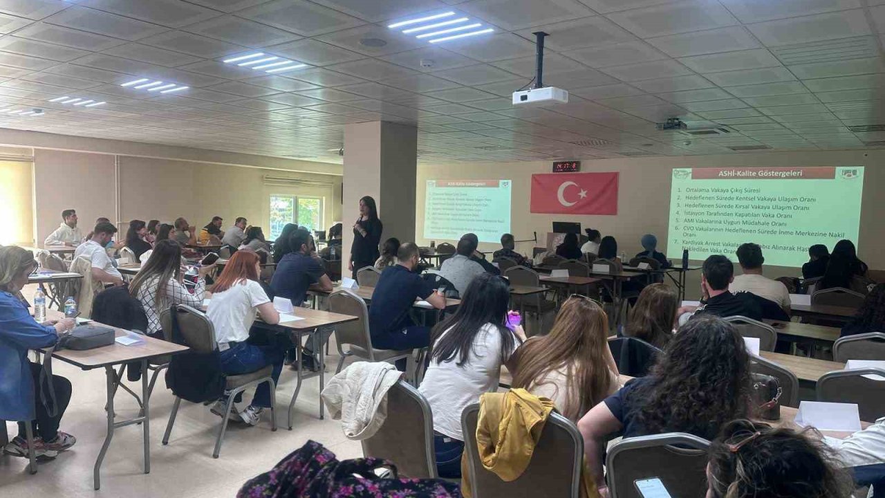 ’İl Ambulans Servisi Kalite Toplantısı’ gerçekleştirildi