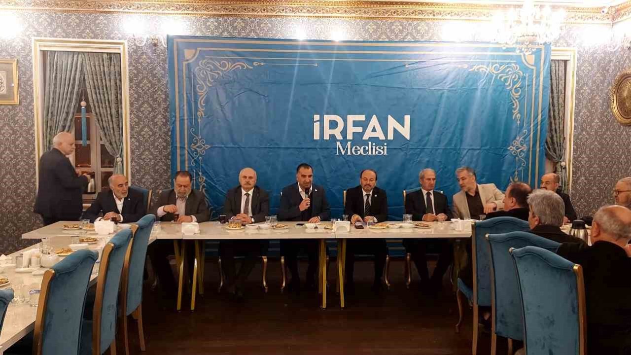 İrfan Meclisi’nin konuğu ETÜ Rektörü Prof. Dr. Bülent Çakmak oldu