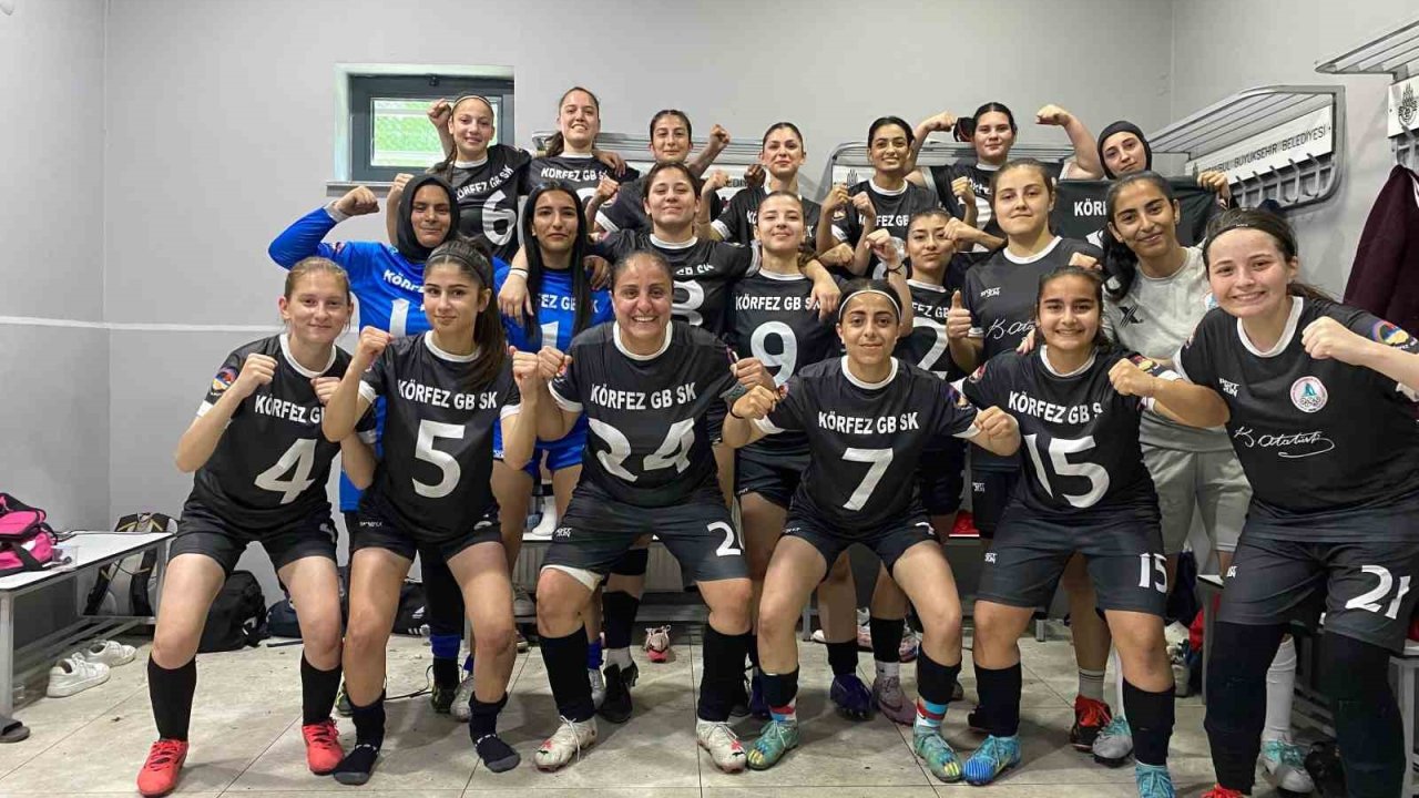 Körfez Kadın Futbol takımı çeyrek finalde