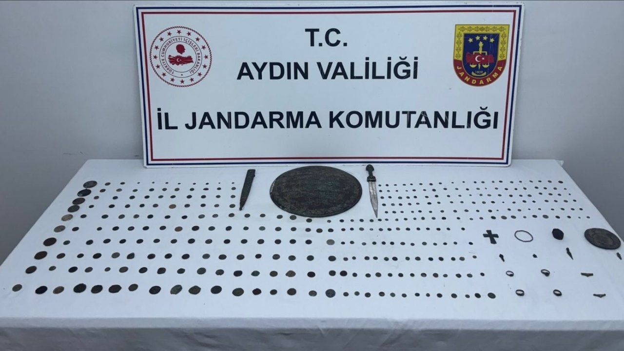 Kuşadası’nda tarihi eser operasyonu