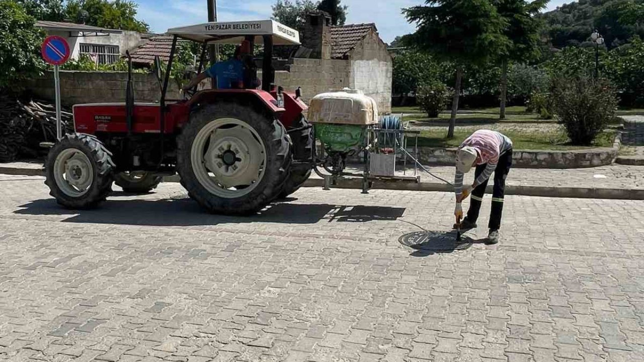 Yenipazar’da haşerelere karşı ortak mücadele