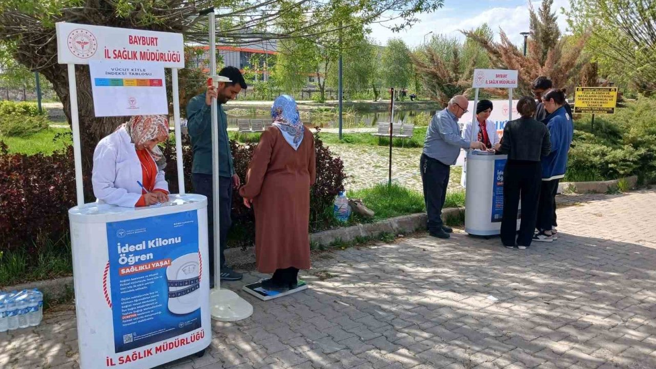 Bayburt’ta obezite ile mücadele başladı