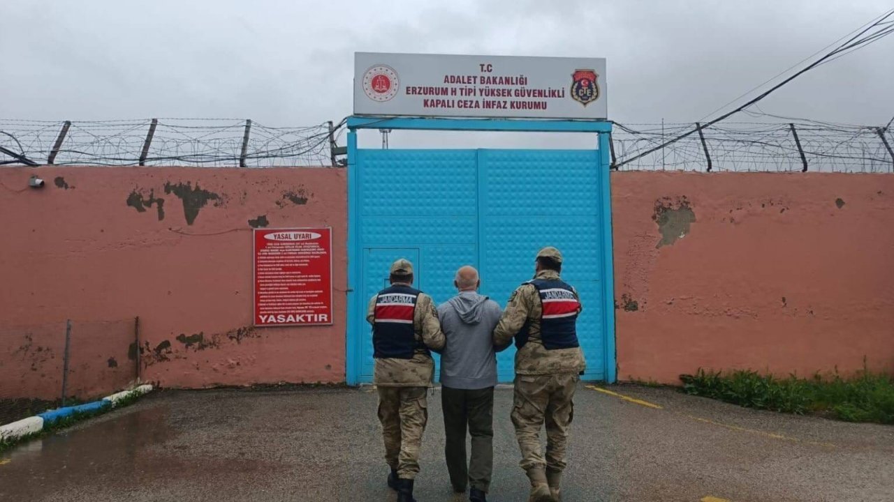 Yakalaması olan şahıs cezaevine teslim edildi