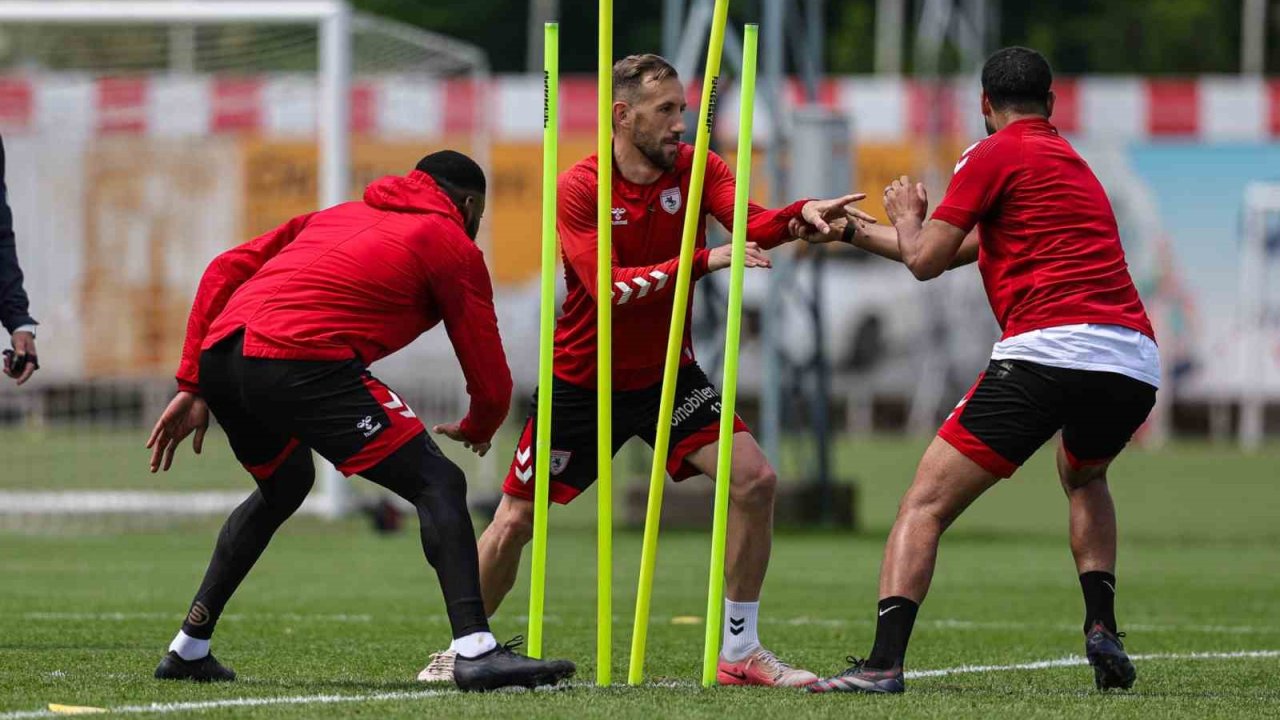 Samsunspor, Sivasspor maçı hazırlıklarını sürdürdü