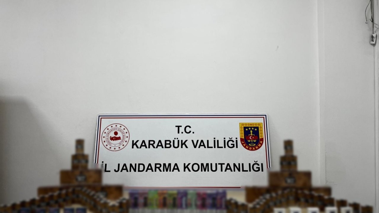 Karabük’te kaçak sigara operasyonu