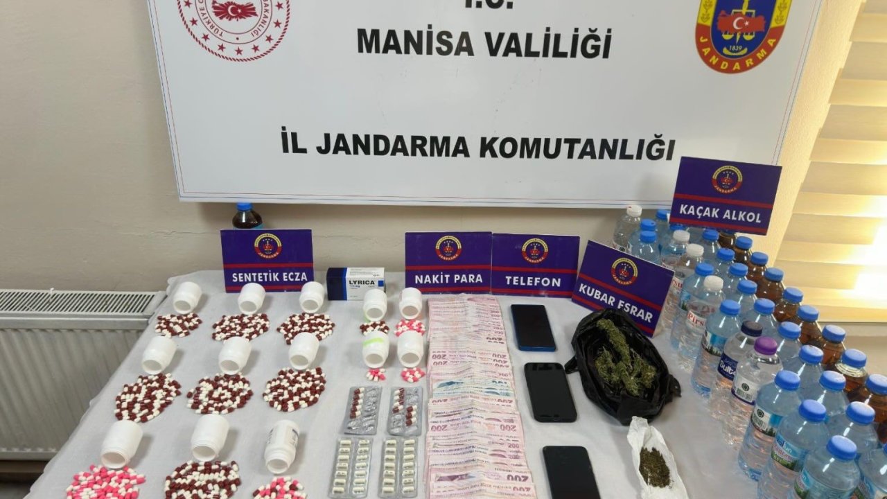 Manisa’da uyuşturucu operasyonu: 2 şüpheli gözaltında