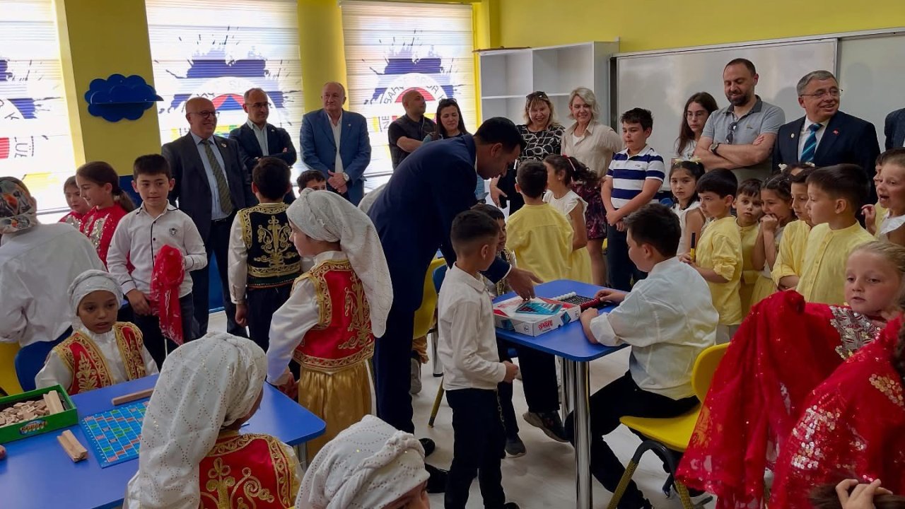 Atatürk İlkokulu’na Zeka Oyunları Sınıfı kazandırıldı