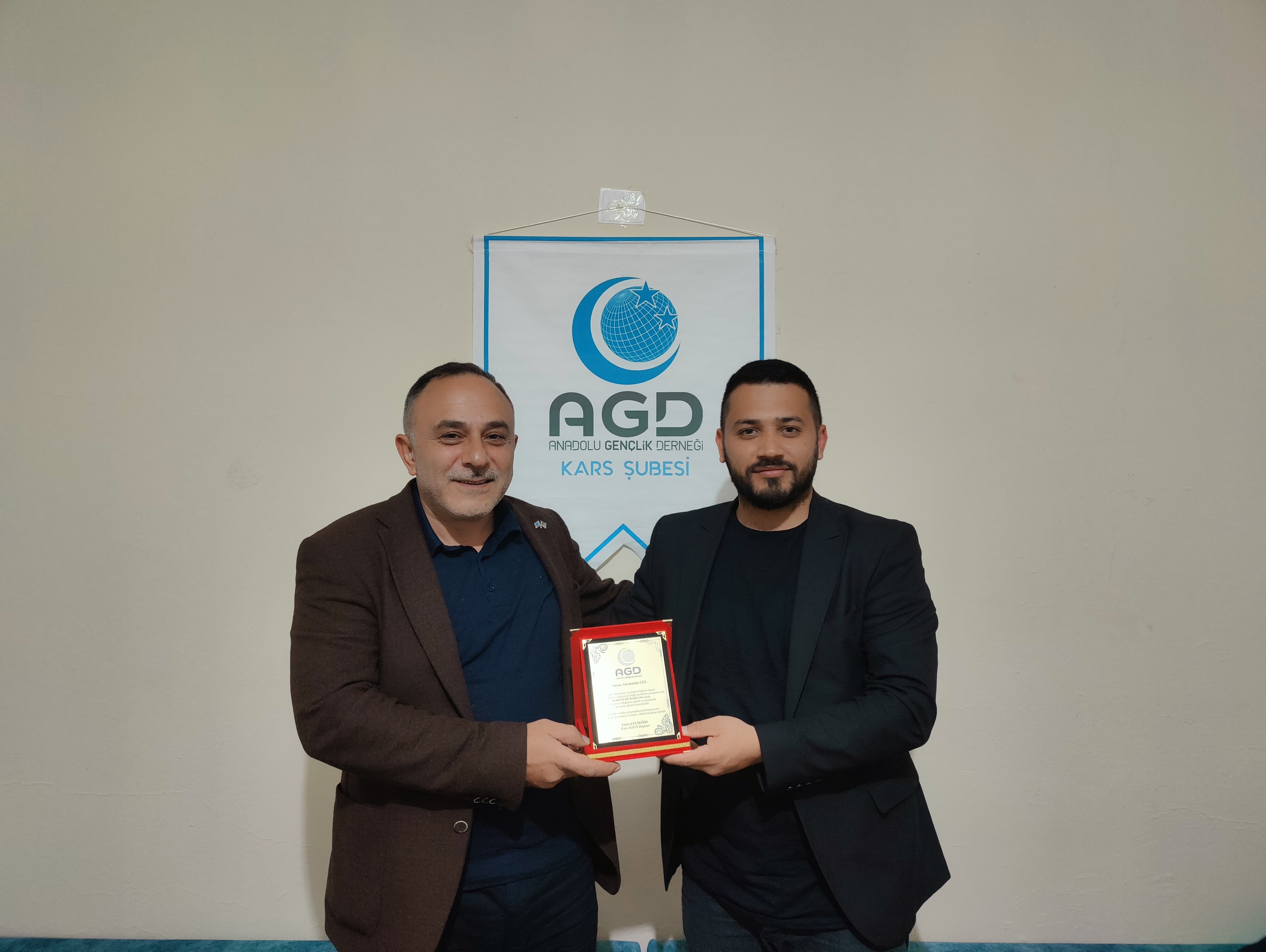 AGD Kars Şubesi’nde Bayrak Değişimi: Emre Çelikörs Görevi Devraldı