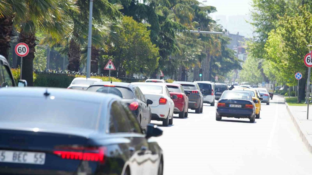 Samsun’da trafiğe kayıtlı araç sayısı 508 bin 377 oldu