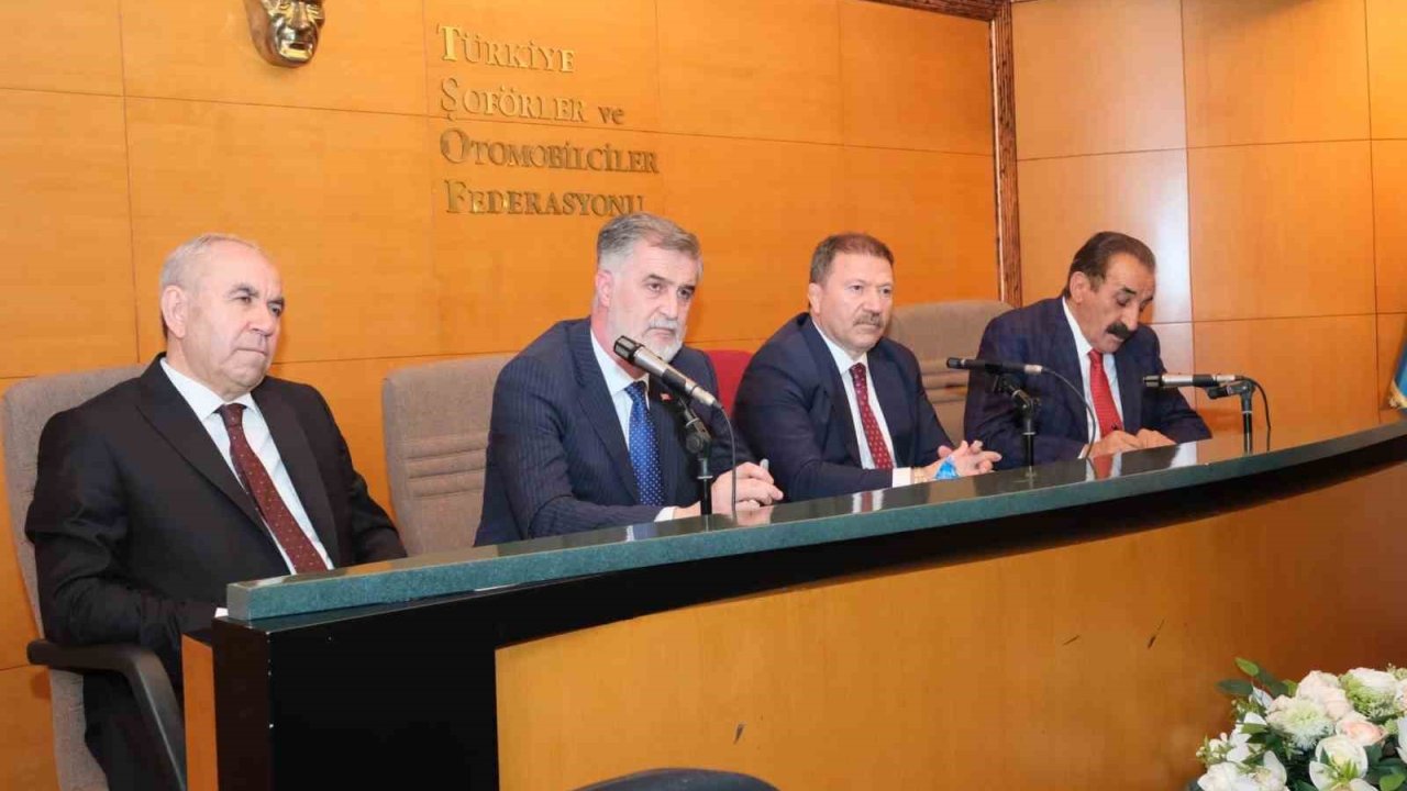 TŞOF İstişare ve Değerlendirme Toplantısı, Mehmet Yiğiner’in öncülüğünde yapıldı