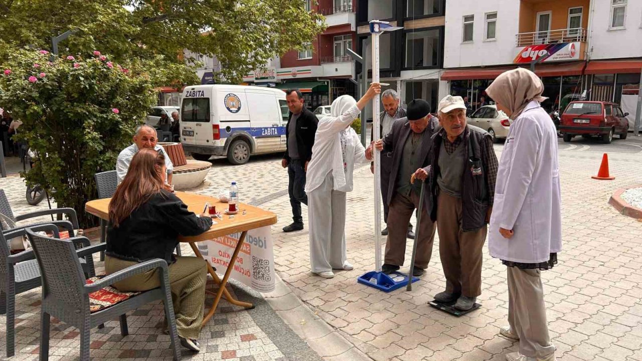 Hisarcık’ta "Kilo kontrolü" uygulaması