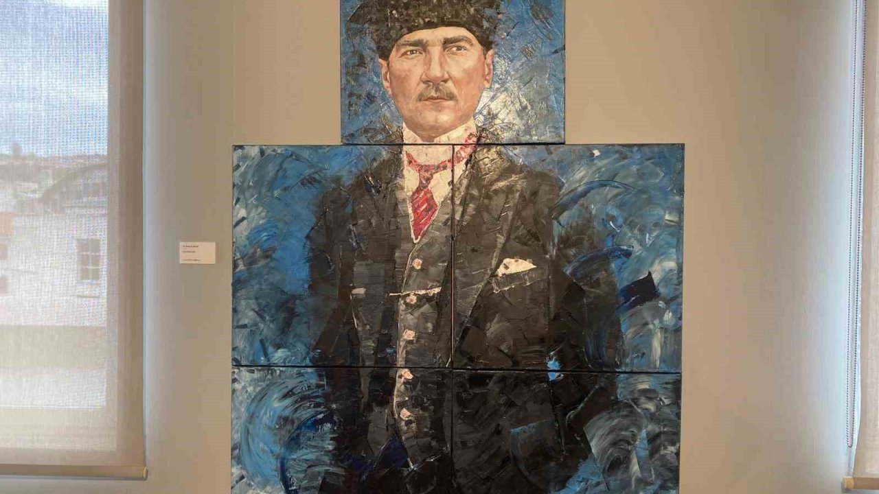 19 Mayıs’a özel ‘Atatürk Portreleri’ sergisi açıldı