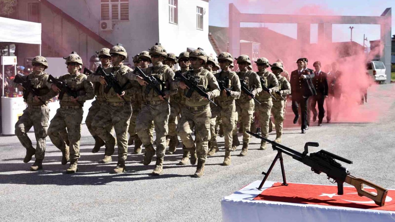 Özel bireylerin bir günlük askerlik heyecanı