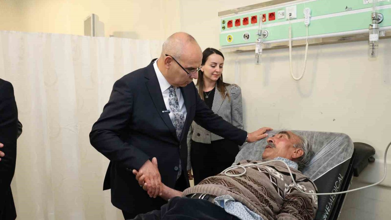 Ağrı Eğitim ve Araştırma Hastanesi’nde sunulan sağlık hizmetleri yerinde incelendi