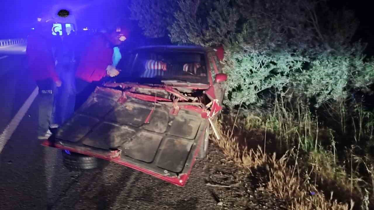 Balıkesir’de trafik kazası: 4 yaralı