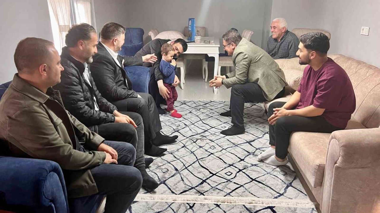 Sancaktepe Kaymakamı Naif Yavuz’dan anlamlı ziyaret: Kanseri yenen Ali Asaf’a destek ve moral