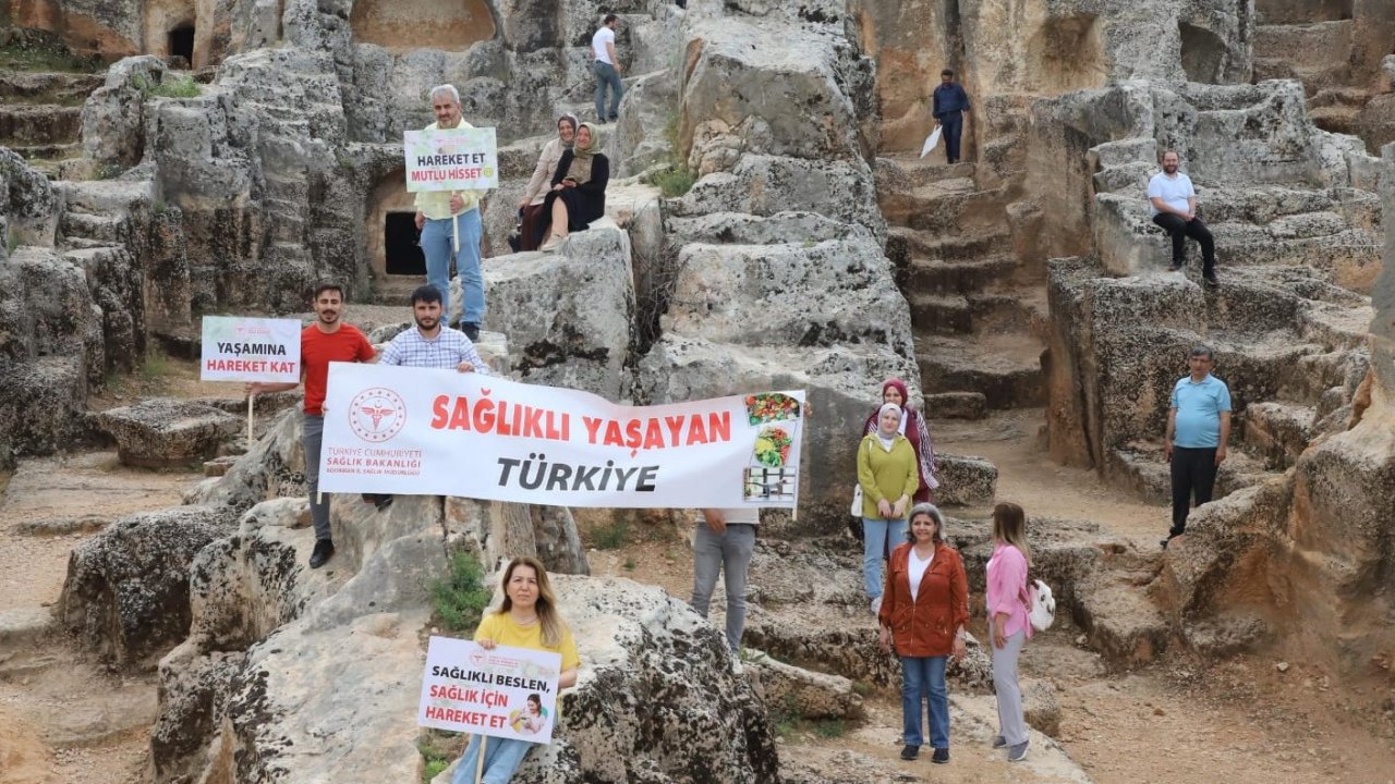 "Sağlık için hareket et" etkinliği düzenlendi