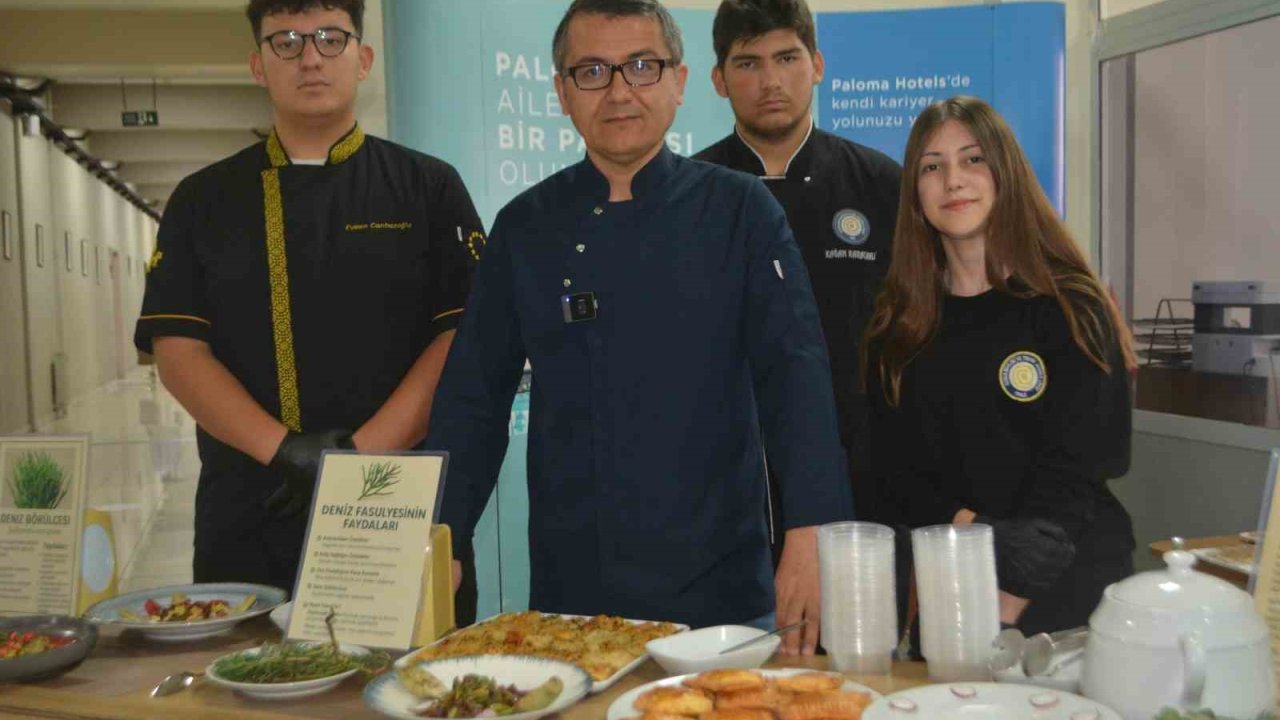 Ayvalık’ta geleceğin gastronomi şeflerinden ot şenliği