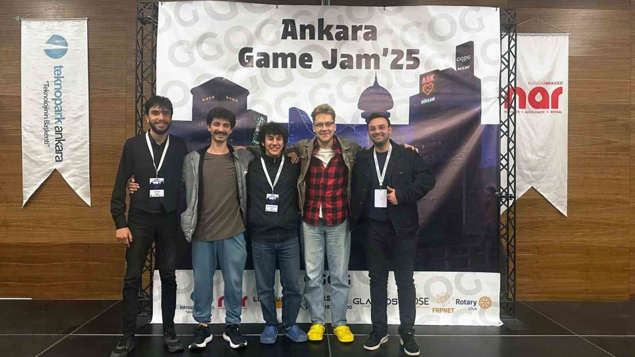 MSKÜ öğrencilerine Ankara Game Jam’de ‘En İyi Hikaye" ödülü