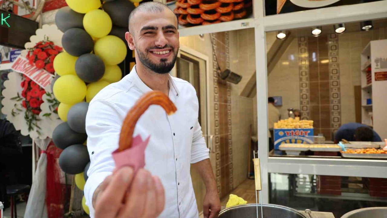 Elazığ’ın en tatlı başarısı: Seyyar satıcılıktan patronluğa