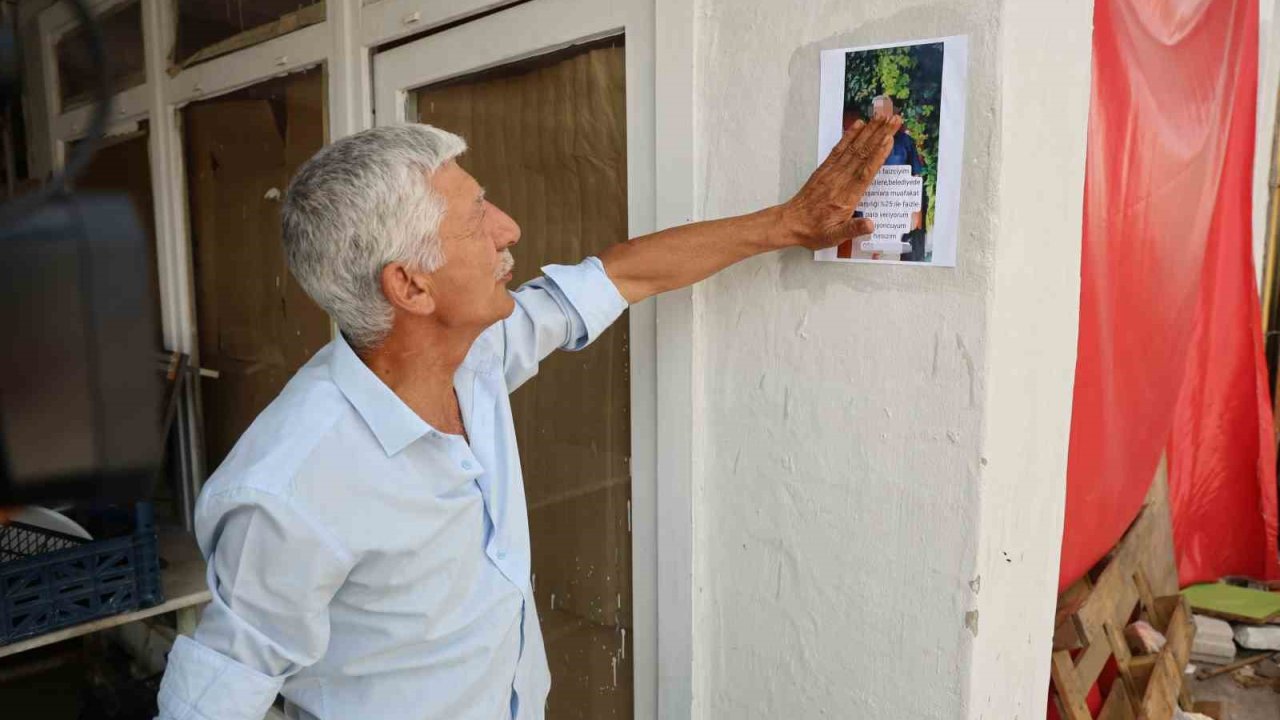 Kendisini dolandırdığını ileri sürdüğü şahsı böyle ifşa etti