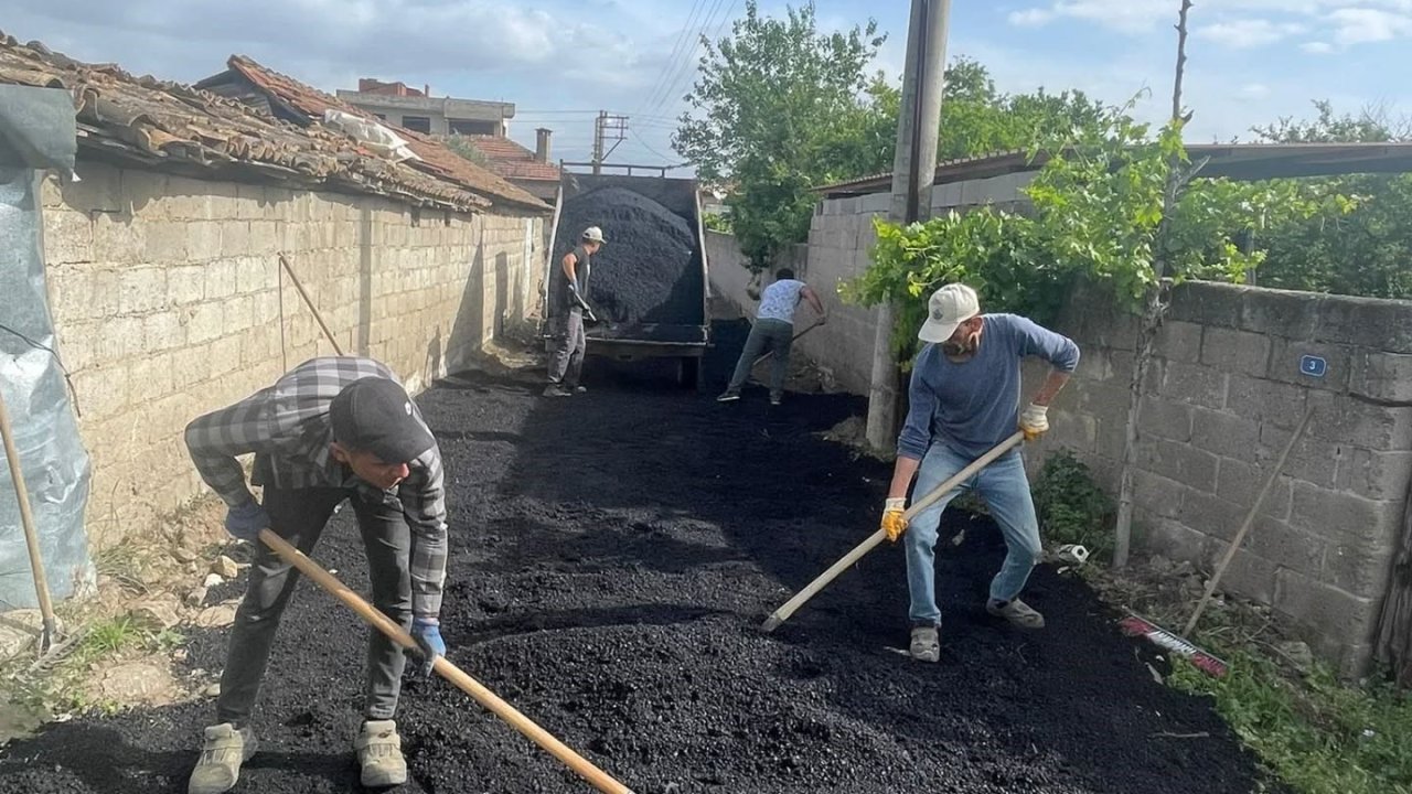 Yenipazar’da çevre düzenlemesi sürüyor