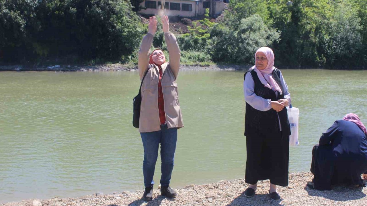 Uluslararası Giresun Aksu Festivali kapsamında Mayıs 7’si geleneği yaşatıldı