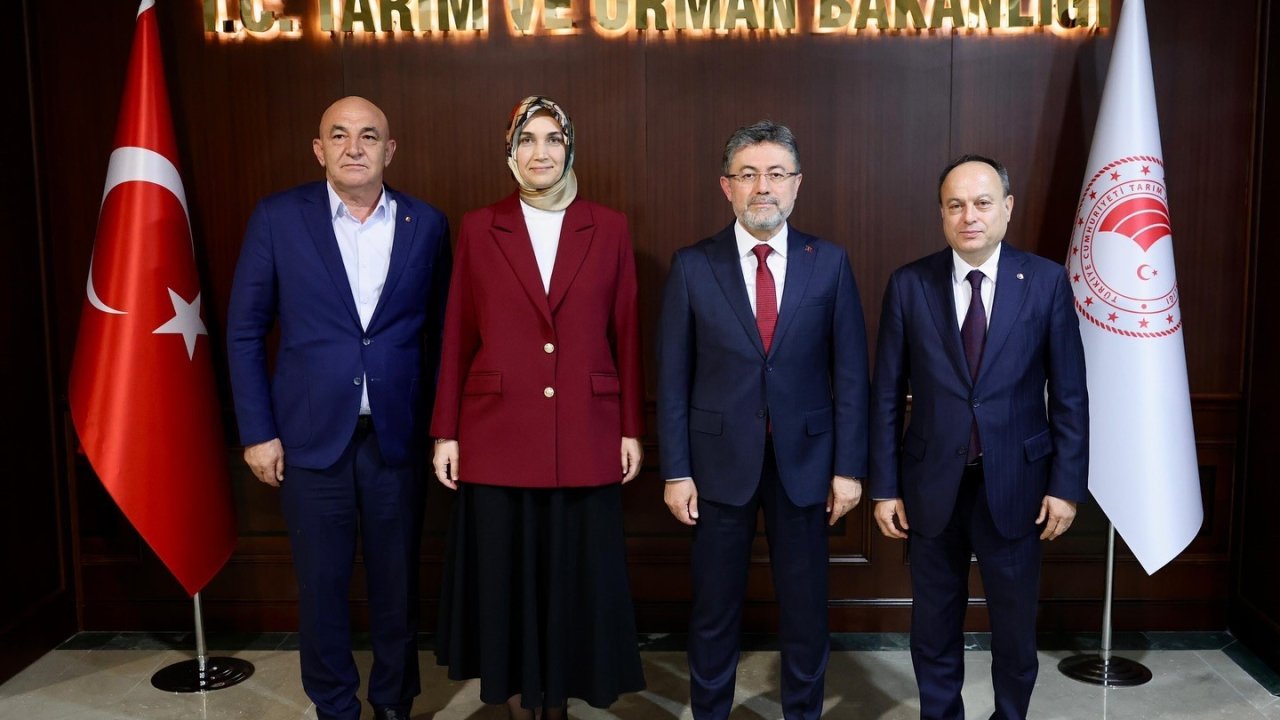 Afyonkarahisar heyetinden Tarım ve Orman Bakanı Yumaklı’ya ziyaret