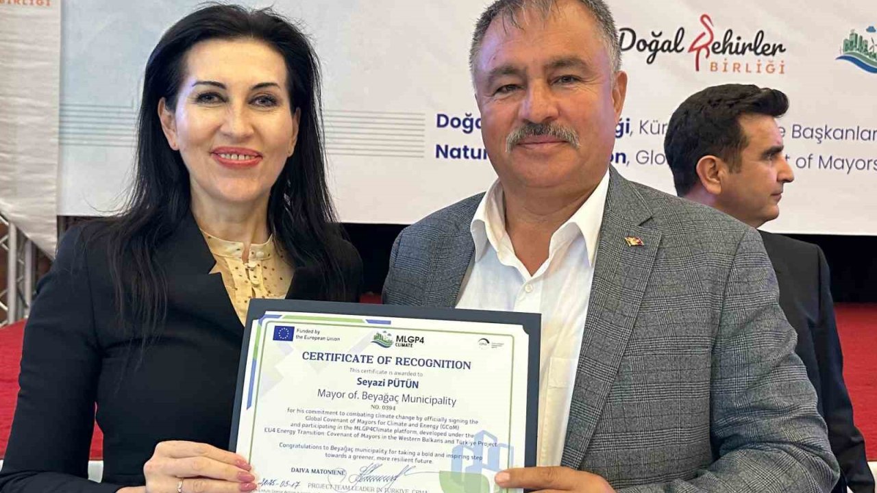 Beyağaç, AB Doğal Şehirler Birliğine üye oldu