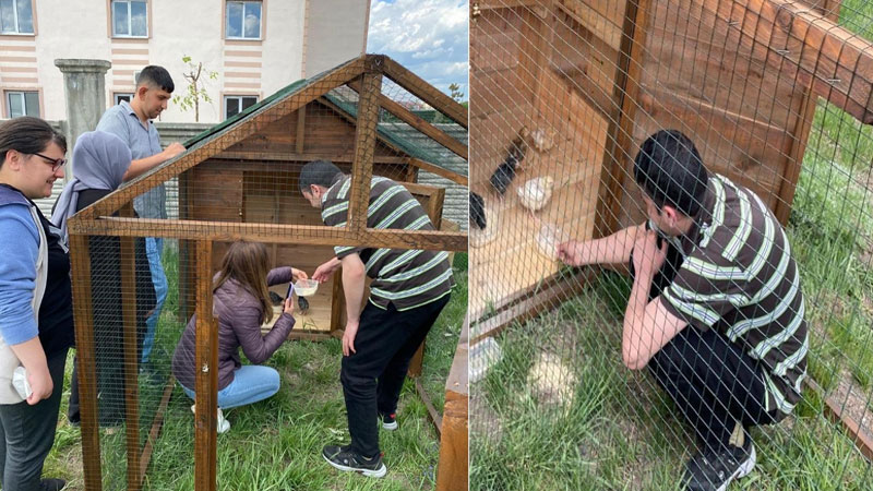 Kars’ta Özel Bireylere Yönelik Hayvanlarla Terapi Uygulaması Başladı