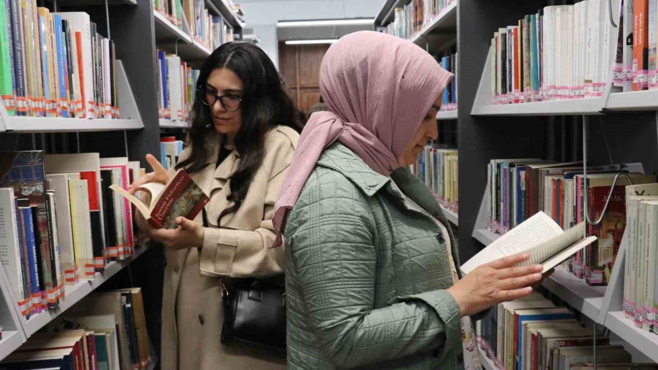 Van İl Halk Kütüphanesine yoğun ilgi