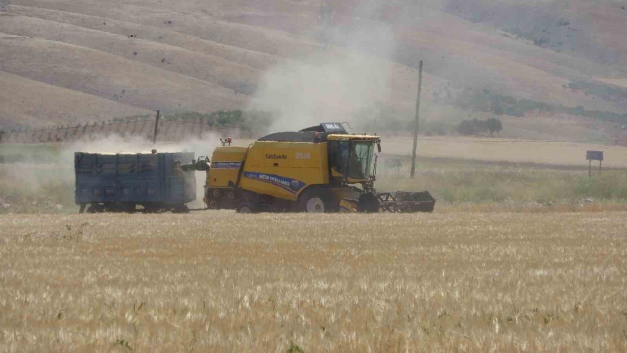 Adıyaman’da hububat hasadı arpa ile başladı