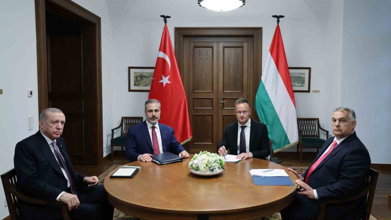 Cumhurbaşkanı Erdoğan, Macaristan Başbakanı Orban ile görüştü