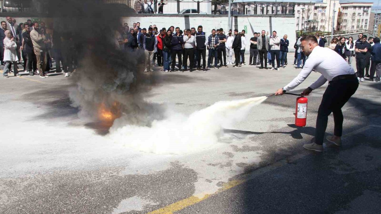 Aras elektrik, acil durum tatbikatı gerçekleştirdi