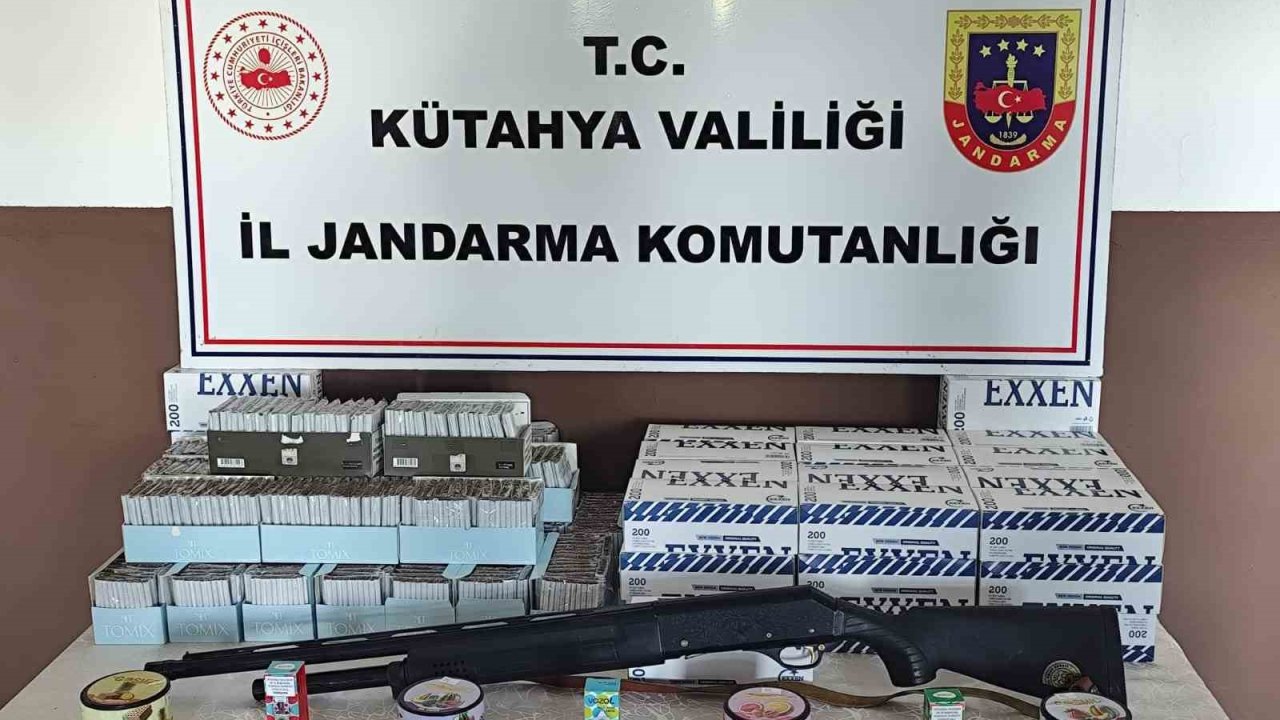 Kütahya’da kaçak sigara operasyonu