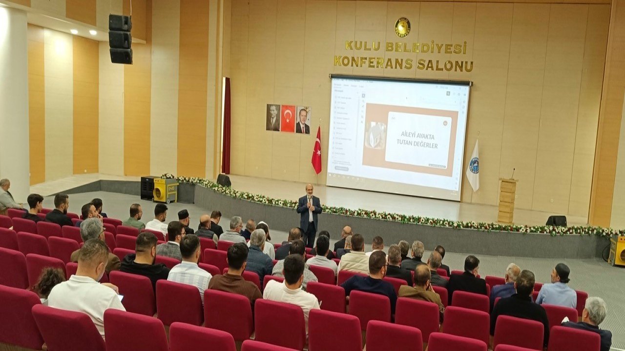 Kulu’da "Değerleriyle Güçlü Ailem" programı