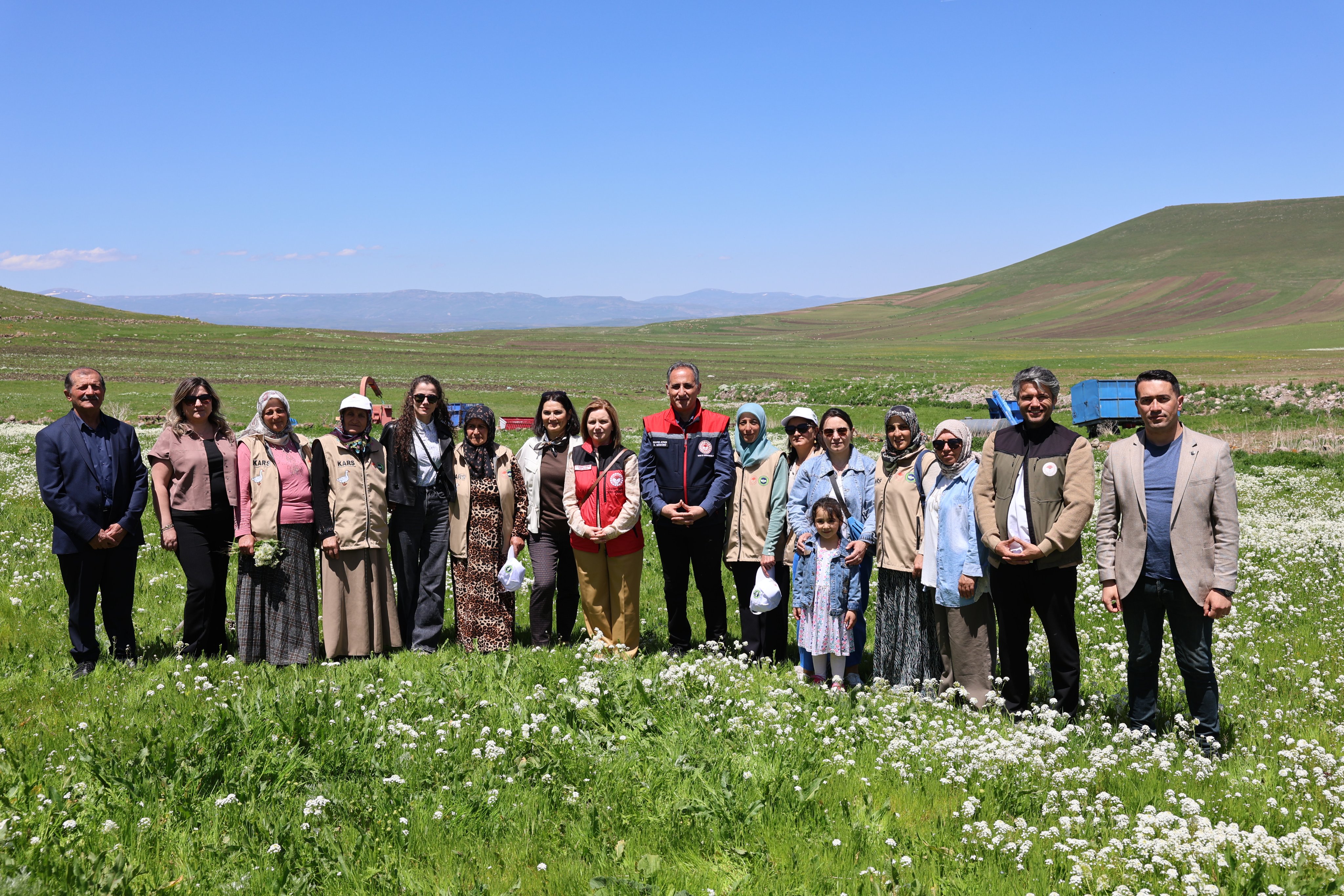 Kars’ta Organik Kaz Yetiştiriciliği Projesine Büyük Destek