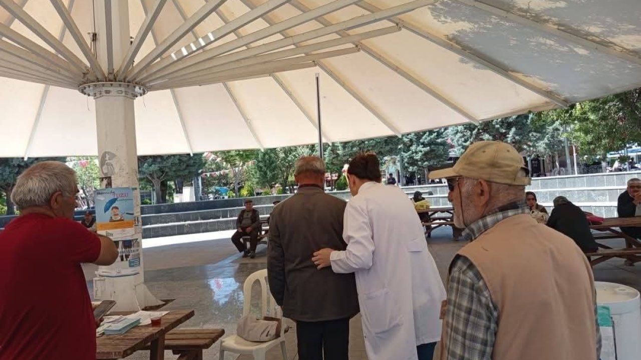 Beypazarı’nda "İdeal Kilonu Öğren, Sağlıklı Yaşa" kampanyasına yoğun katılım