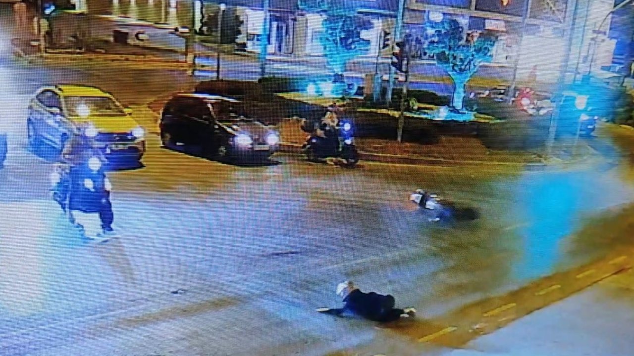 Kırmızı ışık ihlali kazaya neden oldu: Son sürat çarptı