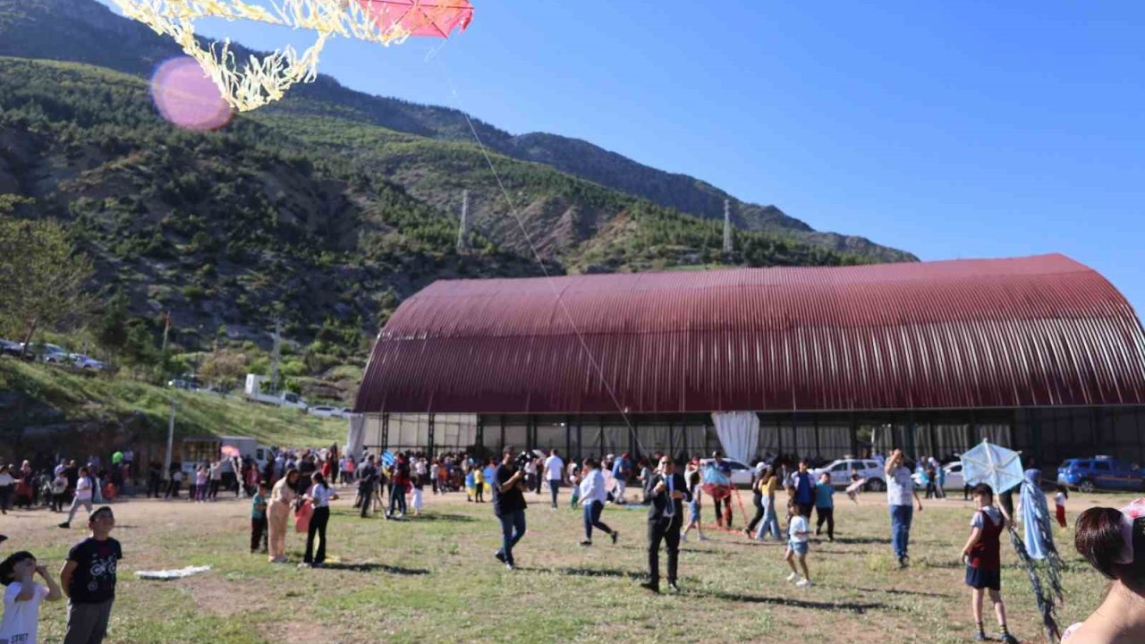 Gökyüzü uçurtmalarla şenlendi