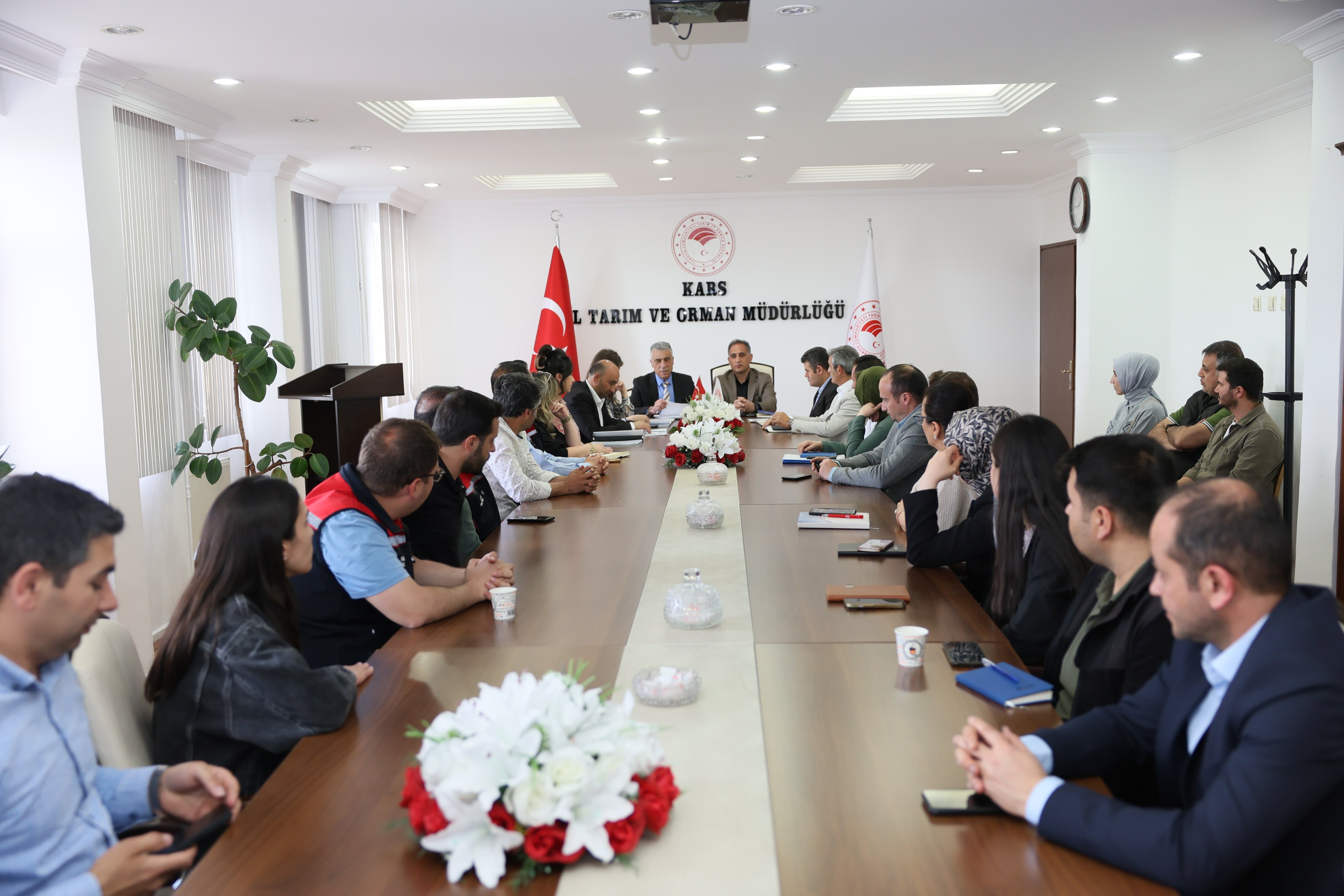 Kars’ta Genel Tarım Sayımı İçin Bilgilendirme Toplantısı Yapıldı