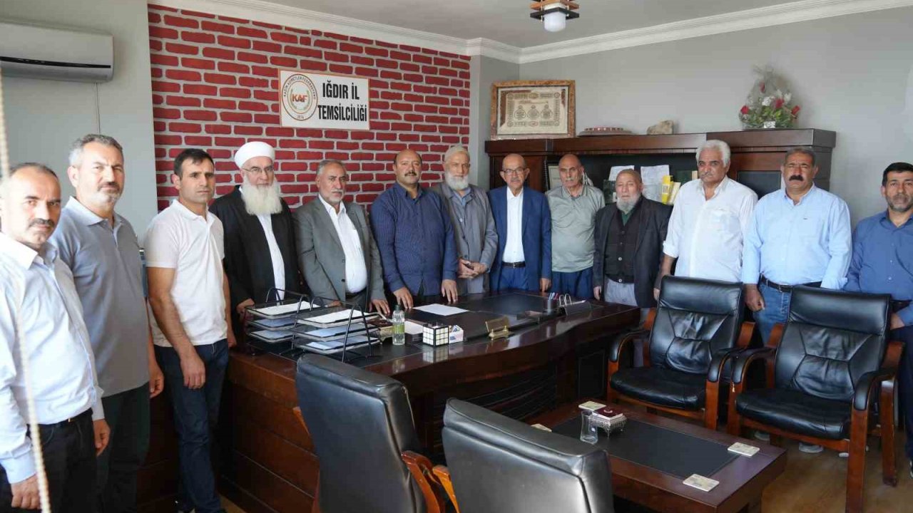 Iğdır’da aşiret ve kanaat önderleri başlık ve süt parasının kaldırılması için açıklama yaptı