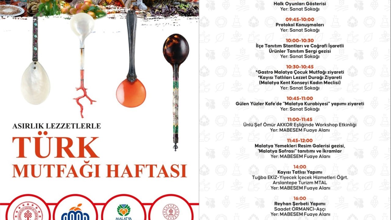 Asırlık lezzetler Malatya’da hayat buluyor