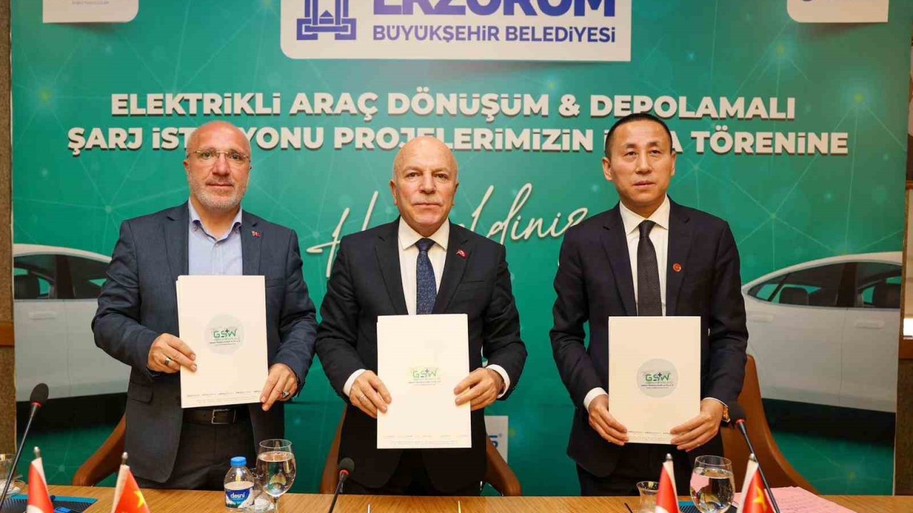 Erzurum’dan Türkiye’ye yeşil dönüşüm hamlesi: Fanşi Holding ve Greenstor World’den stratejik imza