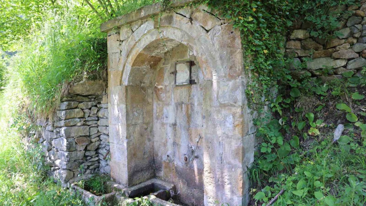 500 metrelik tarihi su hattı gün yüzüne çıktı