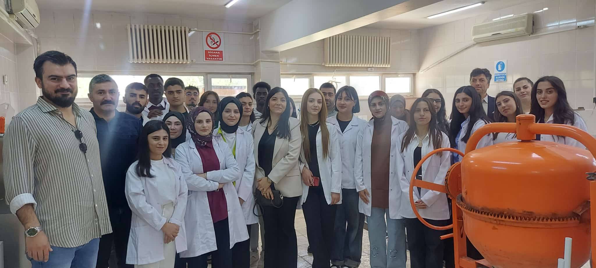 Kars DSİ Laboratuvarlarına Akademik Ziyaret