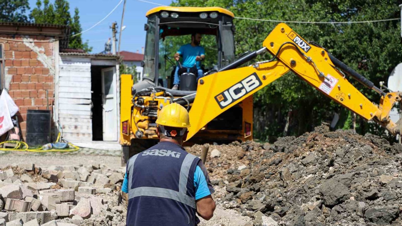 Mekece Mahallesi’nin 2 bin metrelik içme suyu hattı yenileniyor