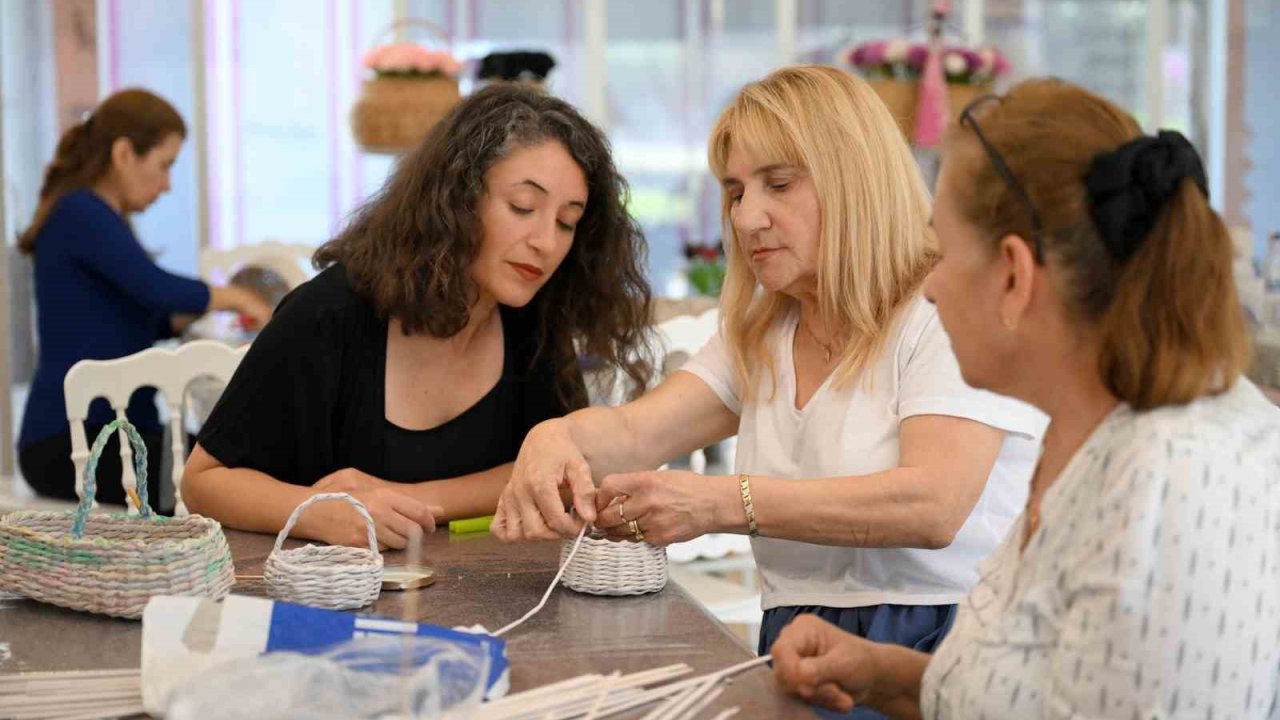 Trafik Park Kadın Ve Çocuk Atölyesi, kadınların buluşma noktası oldu