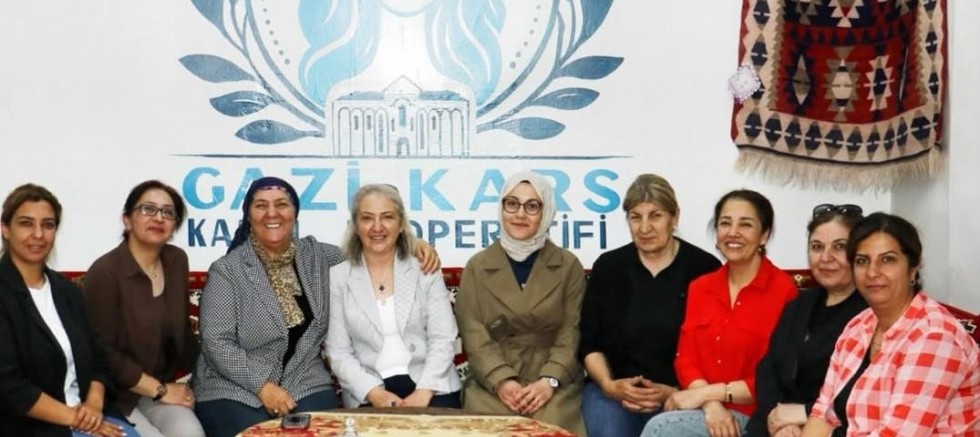 Gazi Kars Kadın Kooperatifi'ne Anlamlı Ziyaret